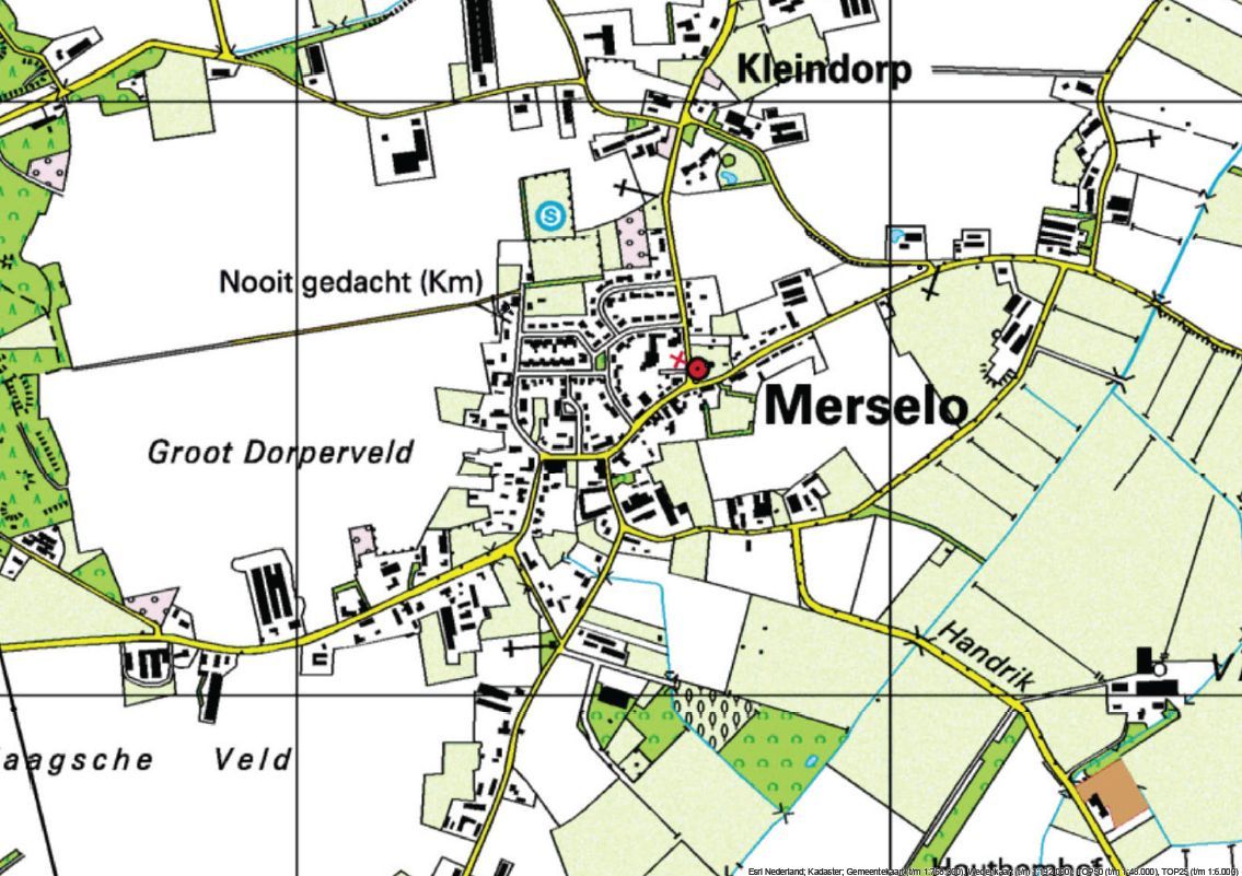 Historische kaart 2000