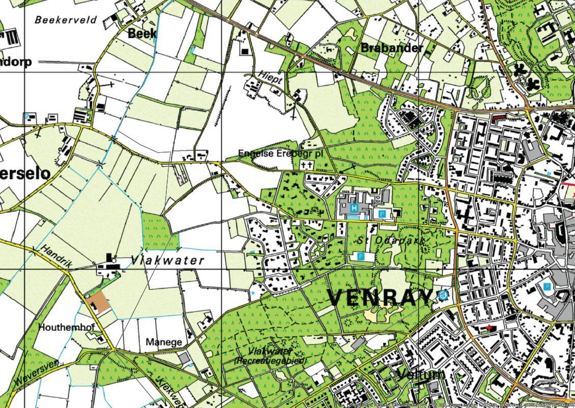 Historische kaart 2000
