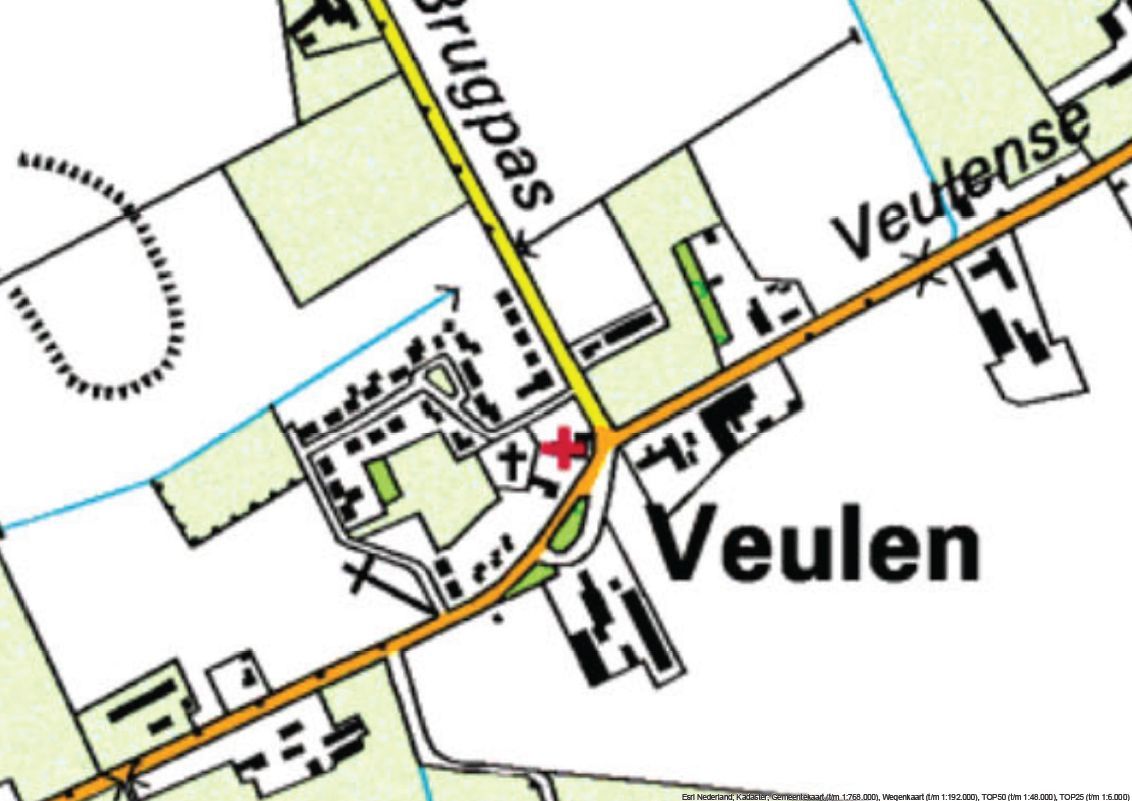 Historische kaart 2000