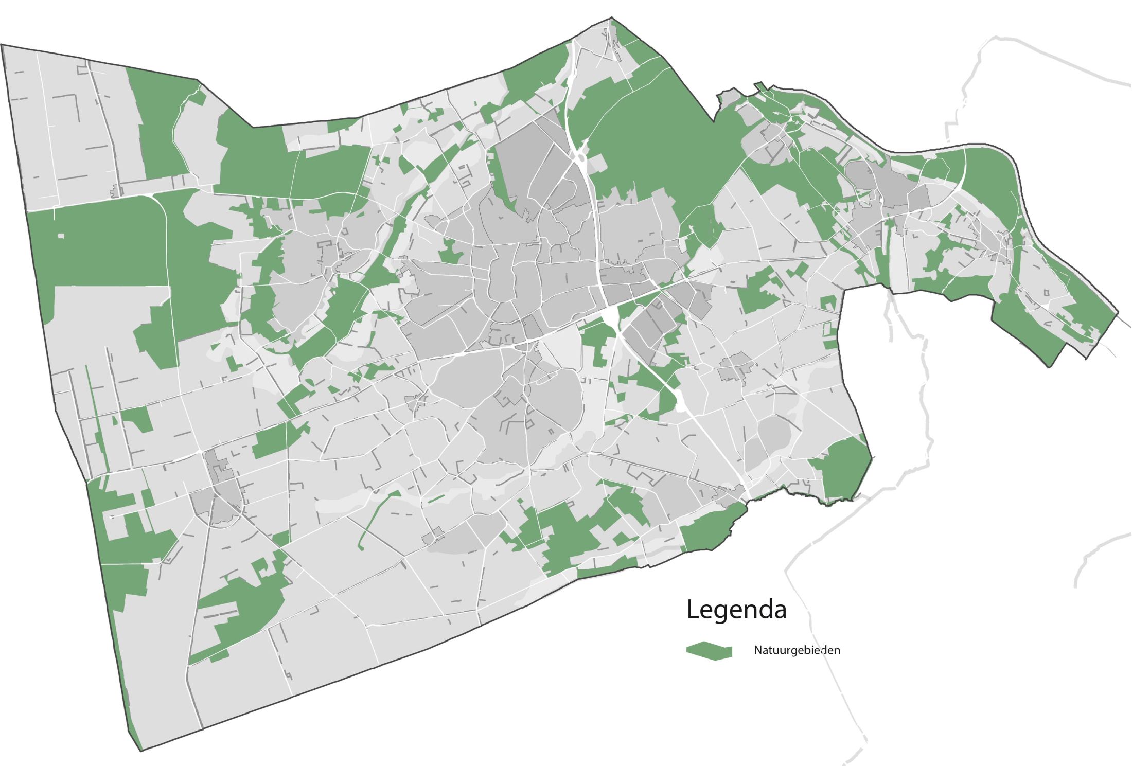 Waardenkaart natuurgebieden