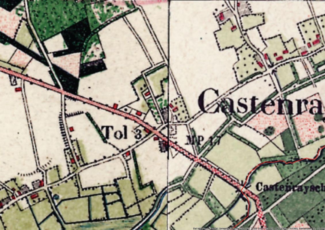 Historische kaart 1900