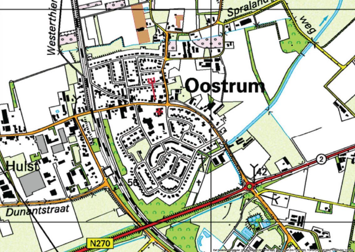 Historische kaart 2000