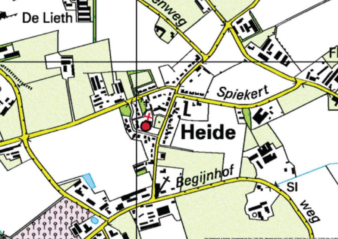 Historische kaart 2000