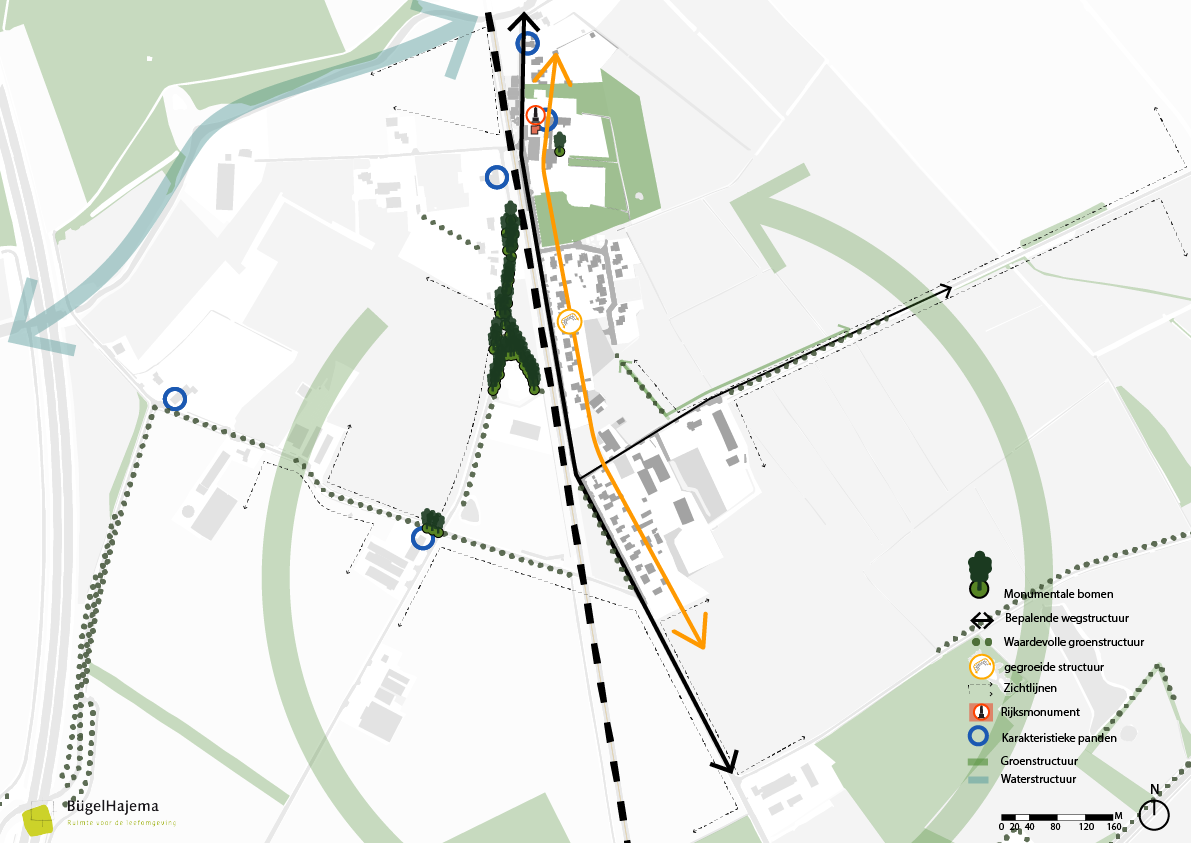 Ontwikkelkaart van het dorp Smakt